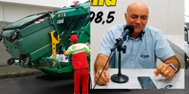 Contrato de coleta de lixo em Guarapari dispara de R$ 867 mil para R$ 2 milhões por mês sem licitação